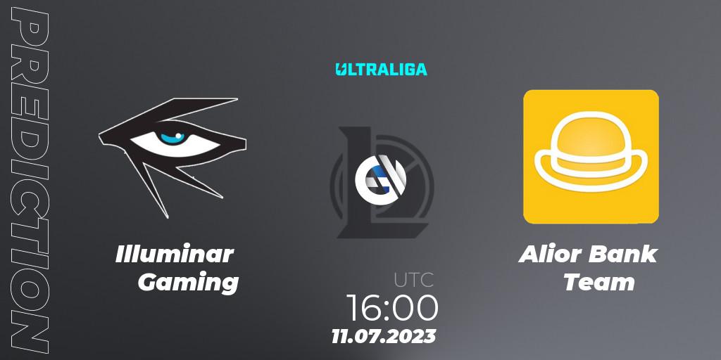 Illuminar Gaming vs Alior Bank Team: Match Prediction. 11.07.2023 at 16:00, LoL, Ultraliga Season 10 2023 Regular Season