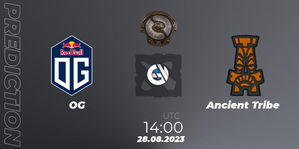 OG vs Ancient Tribe: Match Prediction. 28.08.2023 at 15:15, Dota 2, The International 2023 - Western Europe Qualifier