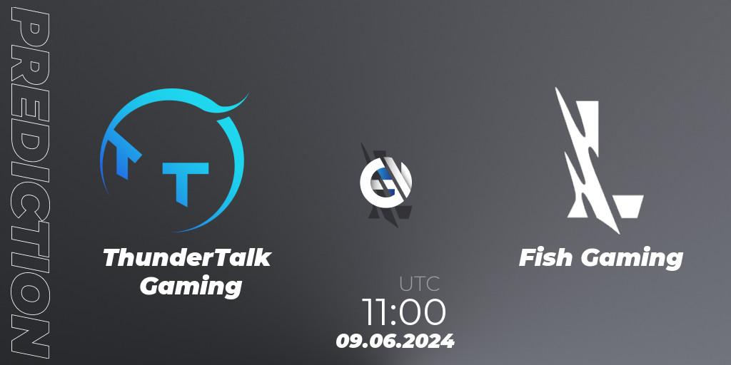 ThunderTalk Gaming vs Fish Gaming: Match Prediction. 09.06.2024 at 11:00, Wild Rift, Wild Rift Super League Summer 2024 - 5v5 Tournament Group Stage