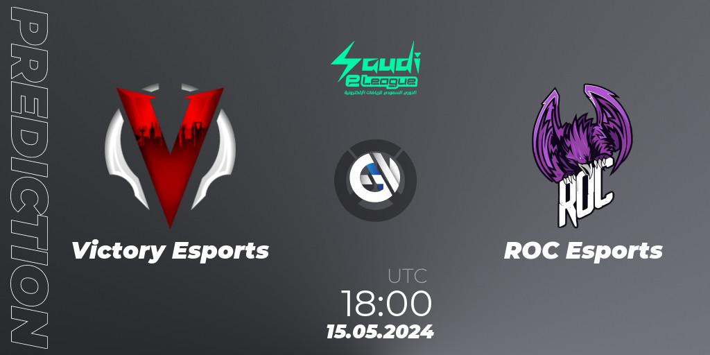 Victory Esports vs ROC Esports: Match Prediction. 15.05.2024 at 18:00, Overwatch, Saudi eLeague 2024 - Major 2 Phase 1