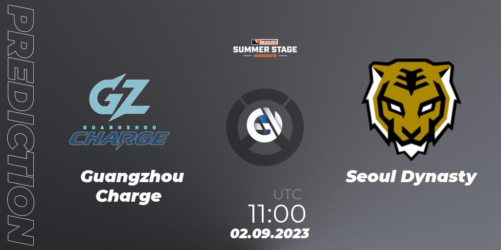 Guangzhou Charge vs Seoul Dynasty: Match Prediction. 02.09.23, Overwatch, Overwatch League 2023 - Summer Stage Knockouts