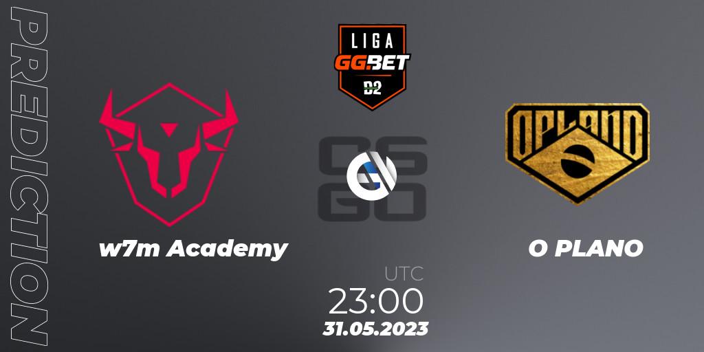 w7m Academy vs O PLANO: Match Prediction. 31.05.2023 at 23:00, Counter-Strike (CS2), Dust2 Brasil Liga Season 1