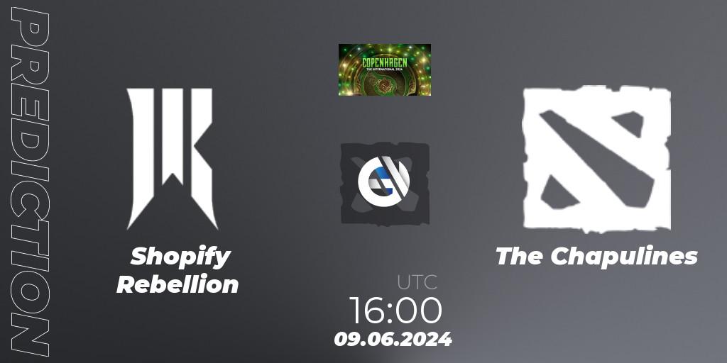 Shopify Rebellion vs The Chapulines: Match Prediction. 09.06.2024 at 16:00, Dota 2, The International 2024: North America Closed Qualifier