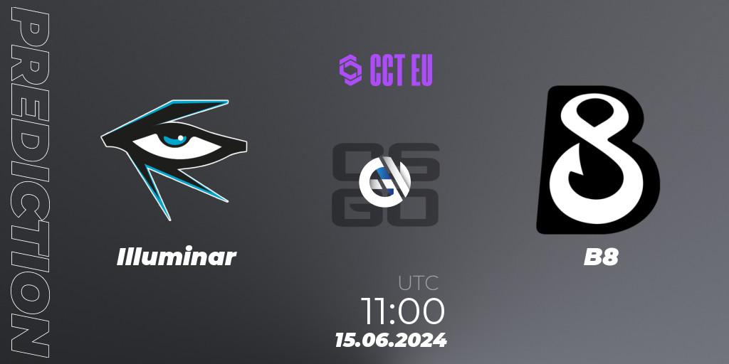 Illuminar vs B8: Match Prediction. 15.06.2024 at 11:00, Counter-Strike (CS2), CCT Season 2 Europe Series 5