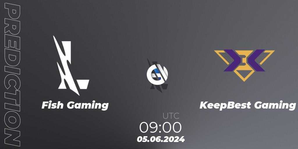 Fish Gaming vs KeepBest Gaming: Match Prediction. 05.06.2024 at 09:00, Wild Rift, Wild Rift Super League Summer 2024 - 5v5 Tournament Group Stage