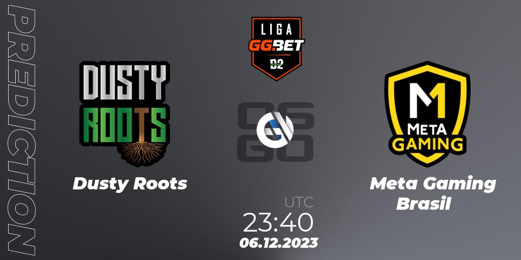 Dusty Roots vs Meta Gaming Brasil: Match Prediction. 06.12.2023 at 23:00, Counter-Strike (CS2), Dust2 Brasil Liga Season 2