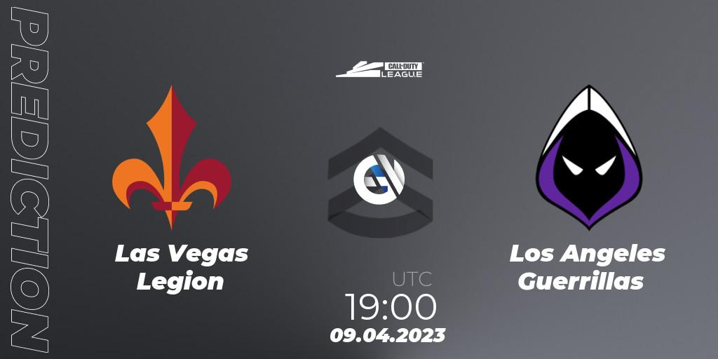 Las Vegas Legion vs Los Angeles Guerrillas: Match Prediction. 09.04.2023 at 19:00, Call of Duty, Call of Duty League 2023: Stage 4 Major Qualifiers