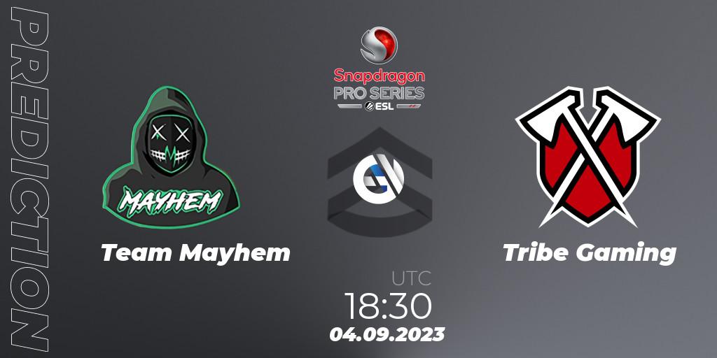 Team Mayhem vs Tribe Gaming: Match Prediction. 04.09.2023 at 18:30, Call of Duty, Snapdragon Pro Series Season 3 North America