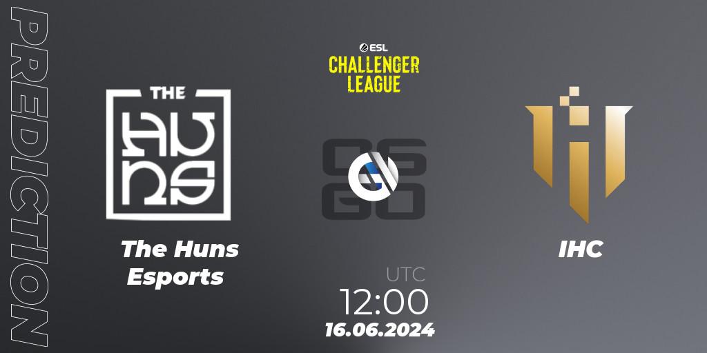 The Huns Esports vs IHC: Match Prediction. 16.06.2024 at 12:00, Counter-Strike (CS2), ESL Challenger League Season 47 Relegation: Asia