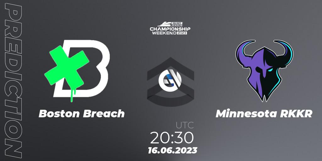 Boston Breach vs Minnesota RØKKR: Match Prediction. 16.06.2023 at 20:30, Call of Duty, Call of Duty League Championship 2023