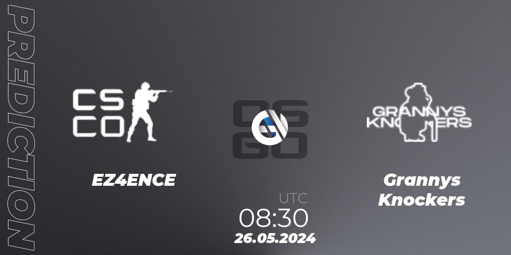 EZ4ENCE vs Grannys Knockers: Match Prediction. 26.05.2024 at 08:00, Counter-Strike (CS2), Comic Con Baltics 2024