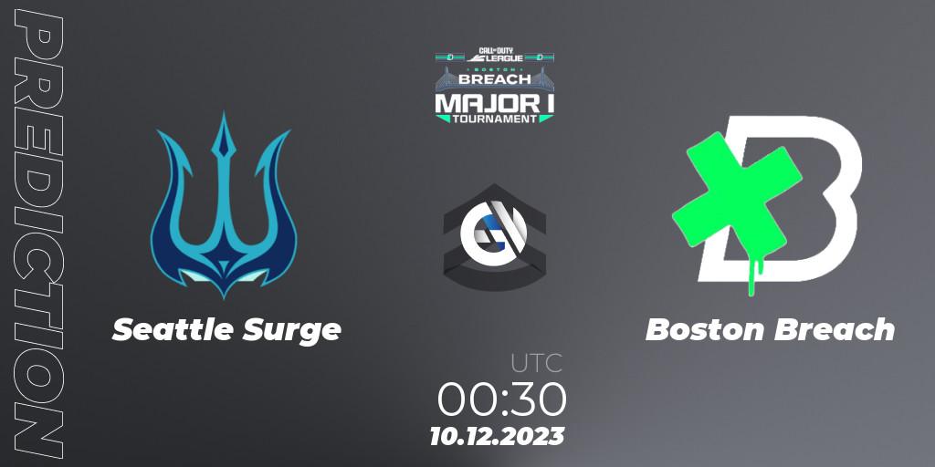 Seattle Surge vs Boston Breach: Match Prediction. 10.12.2023 at 00:30, Call of Duty, Call of Duty League 2024: Stage 1 Major Qualifiers