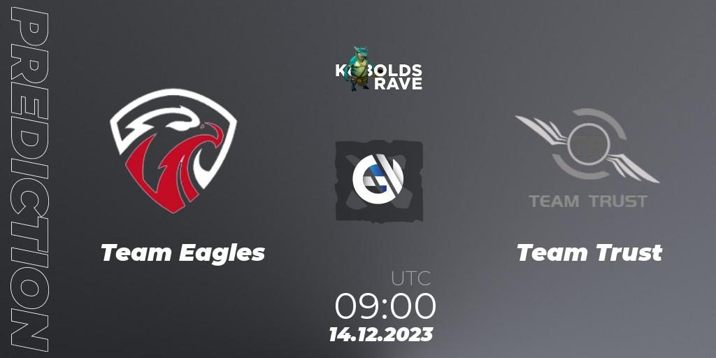 Team Eagles vs Team Trust: Match Prediction. 14.12.2023 at 06:05, Dota 2, Kobolds Rave