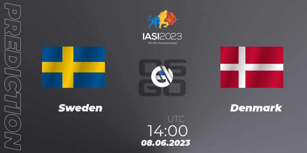 Sweden vs Denmark: Match Prediction. 08.06.2023 at 14:00, Counter-Strike (CS2), IESF World Esports Championship 2023: Northern Europe Qualifier