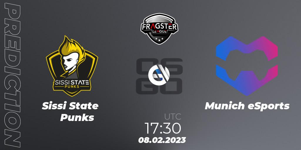 Sissi State Punks vs Munich eSports: Match Prediction. 08.02.23, CS2 (CS:GO), Fragster League Season 4