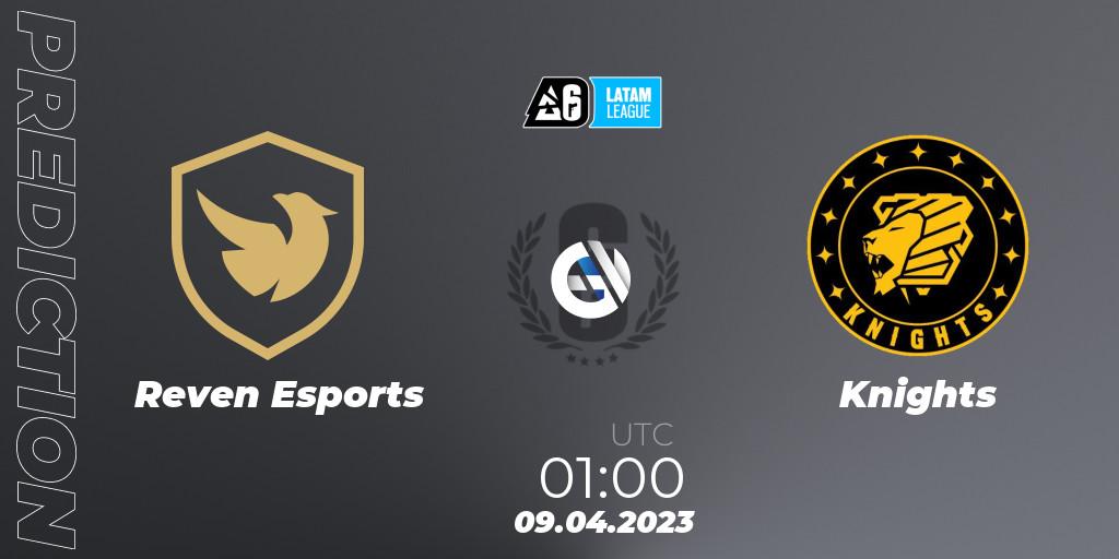 Reven Esports vs Knights: Match Prediction. 09.04.2023 at 01:00, Rainbow Six, LATAM League 2023 - Stage 1
