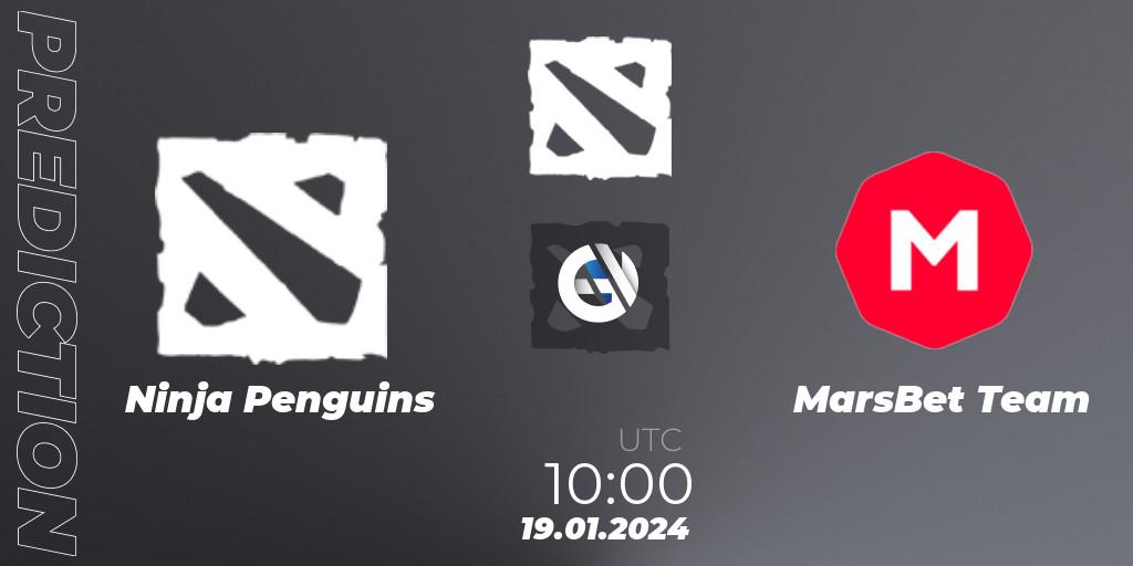 Ninja Penguins vs MarsBet Team: Match Prediction. 02.02.24, Dota 2, European Pro League Season 16