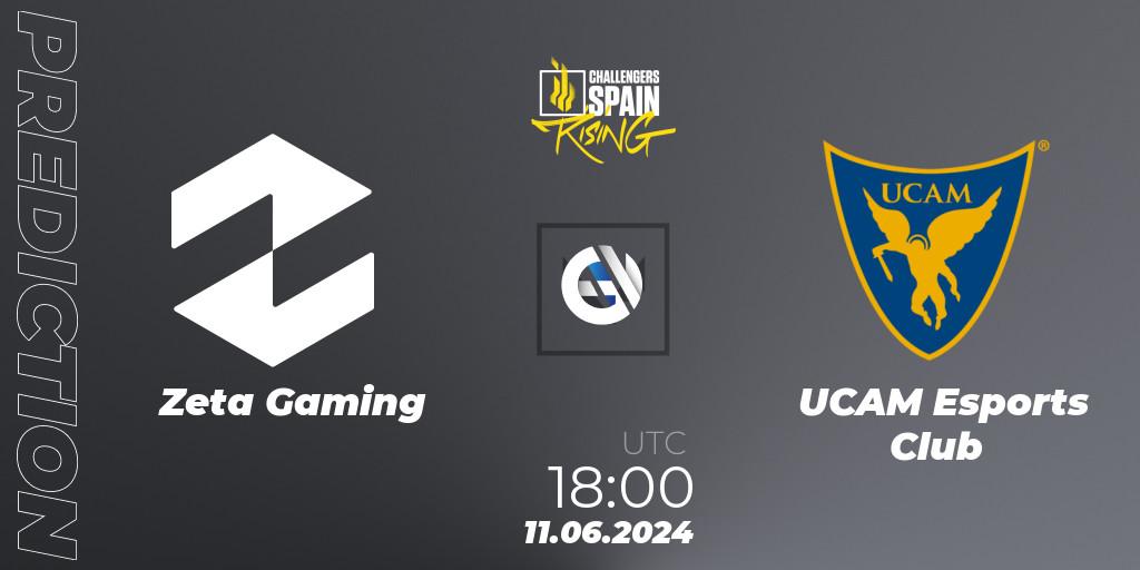 Zeta Gaming vs UCAM Esports Club: Match Prediction. 11.06.2024 at 16:00, VALORANT, VALORANT Challengers 2024 Spain: Rising Split 2