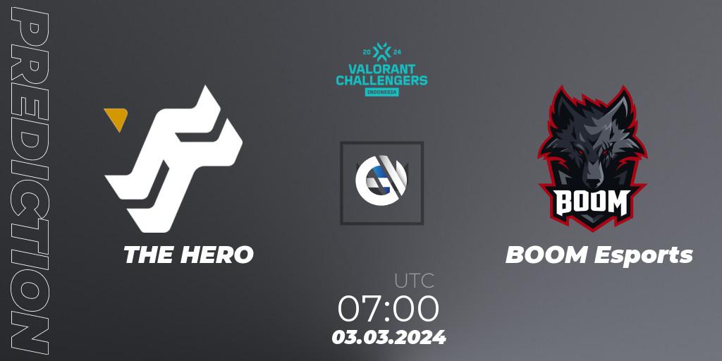 THE HERO vs BOOM Esports: Match Prediction. 03.03.24, VALORANT, VALORANT Challengers Indonesia 2024: Split 1