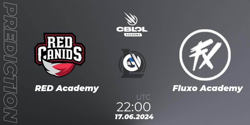 RED Academy vs Fluxo Academy: Match Prediction. 24.06.2024 at 22:00, LoL, CBLOL Academy 2024