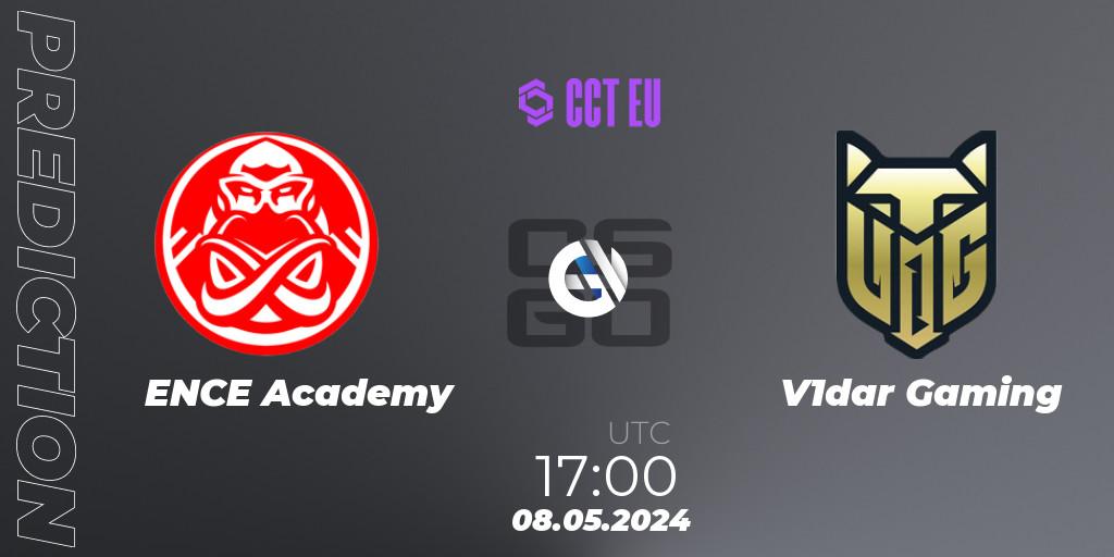 ENCE Academy vs V1dar Gaming: Match Prediction. 08.05.2024 at 17:00, Counter-Strike (CS2), CCT Season 2 European Series #3 Play-In