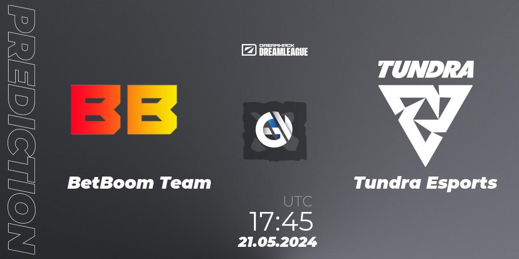 BetBoom Team vs Tundra Esports: Match Prediction. 21.05.2024 at 18:00, Dota 2, DreamLeague Season 23