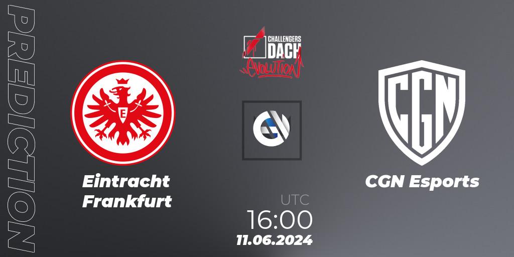 Eintracht Frankfurt vs CGN Esports: Match Prediction. 11.06.2024 at 16:00, VALORANT, VALORANT Challengers 2024 DACH: Evolution Split 2