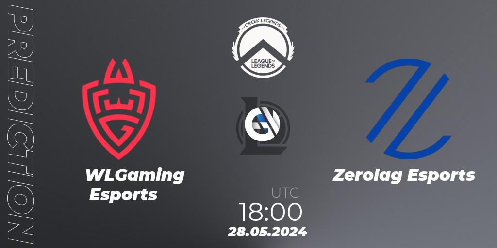 WLGaming Esports vs Zerolag Esports: Match Prediction. 28.05.2024 at 18:00, LoL, GLL Summer 2024