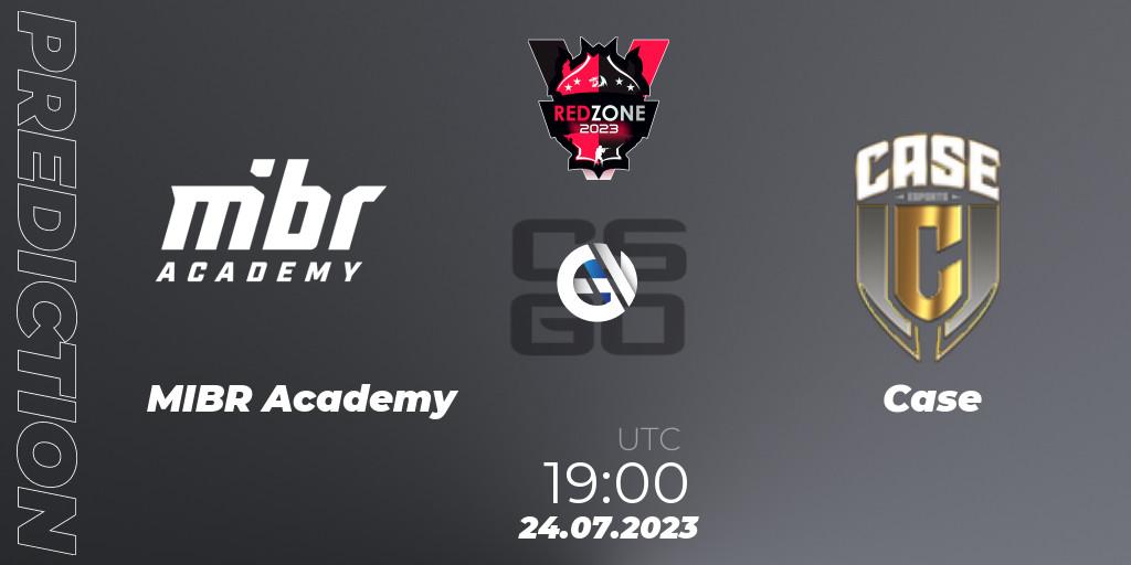 MIBR Academy vs Case: Match Prediction. 26.07.2023 at 17:30, Counter-Strike (CS2), RedZone PRO League Season 5