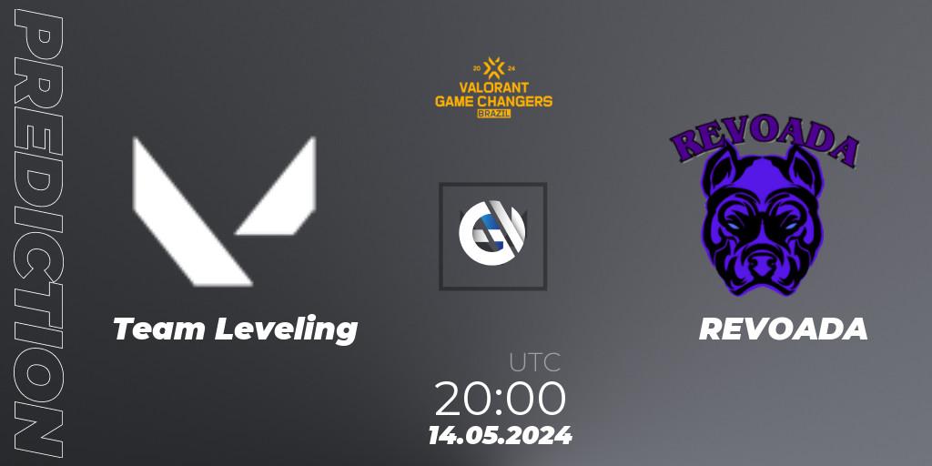 Team Leveling vs REVOADA: Match Prediction. 14.05.2024 at 20:00, VALORANT, VCT 2024: Game Changers Brazil Series 1