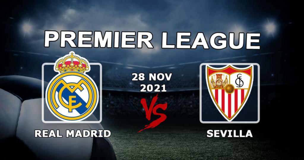 Real Madrid - Sevilla: forudsigelse og væddemål på kampen Eksempler - 28.11.2021