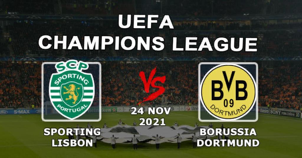 Sporting Lissabon - Borussia Dortmund: forudsigelse og væddemål på Champions League-kampen - 24/11/2021