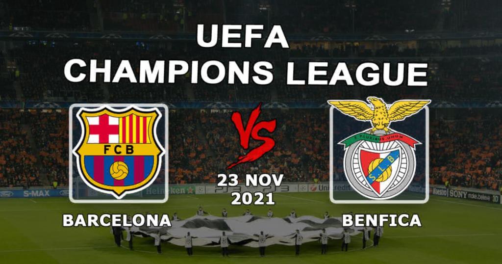 Barcelona - Benfica: forudsigelse og væddemål på Champions League-kampen - 23.11.2021