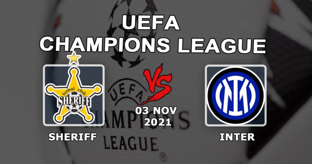 Sheriff - Inter: forudsigelse og væddemål på Champions League-kampen - 03.11.2021