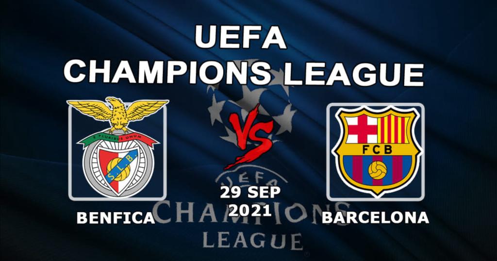 Benfica - Barcelona: forudsigelse og spil på Champions League -kampen - 29/09/2021