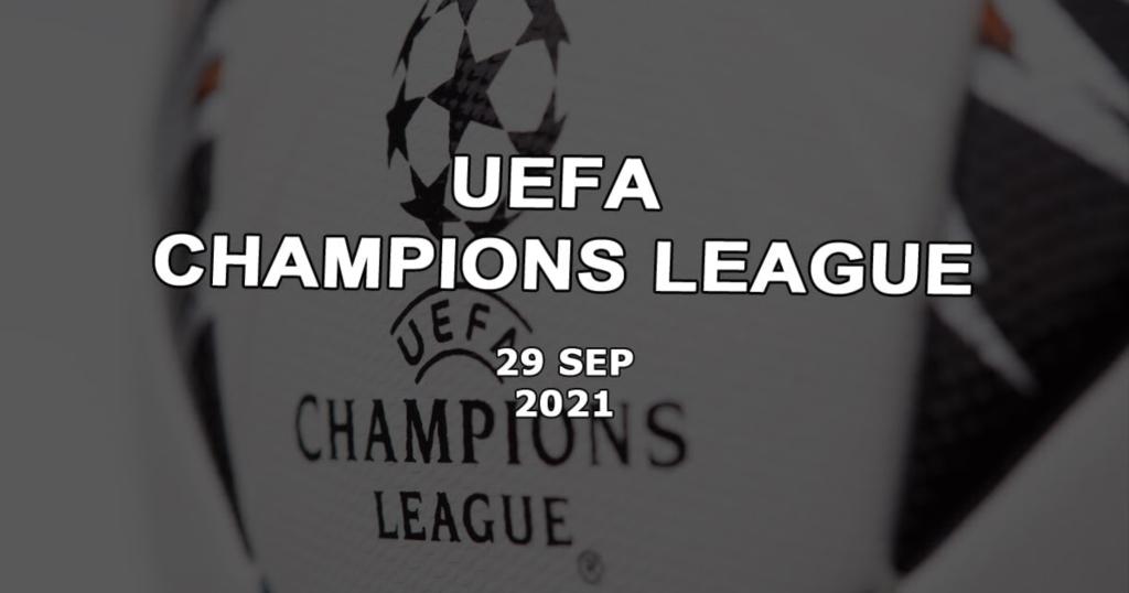 Forudsigelser for kampene på den anden dag i Champions League -grupperne - 29/09/2021