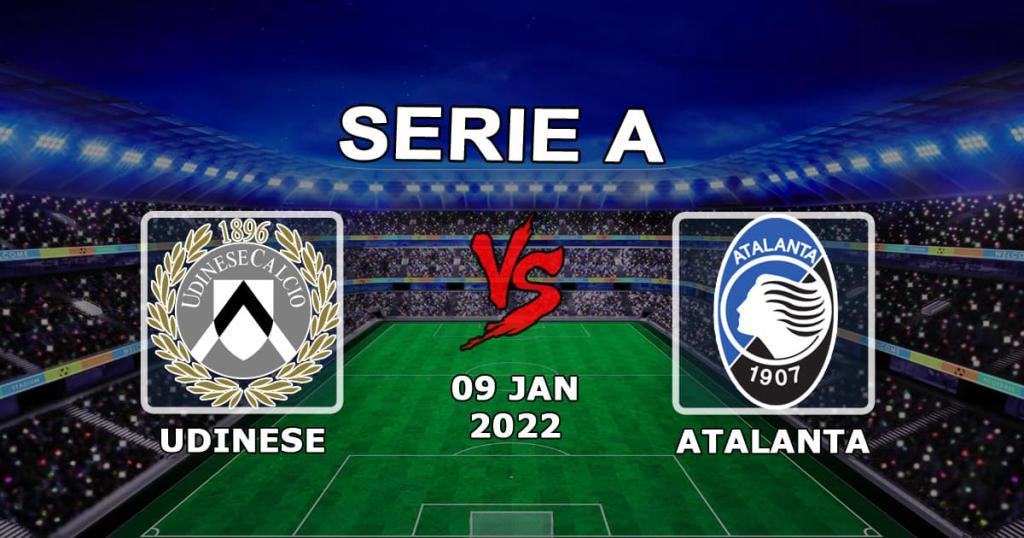 Udinese - Atalanta: forudsigelse og betting odds for kampen A - 01/09/2022