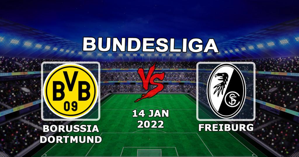 Borussia Dortmund - Freiburg: forudsigelse og væddemål på Bundesliga-kampen - 14/01/2022