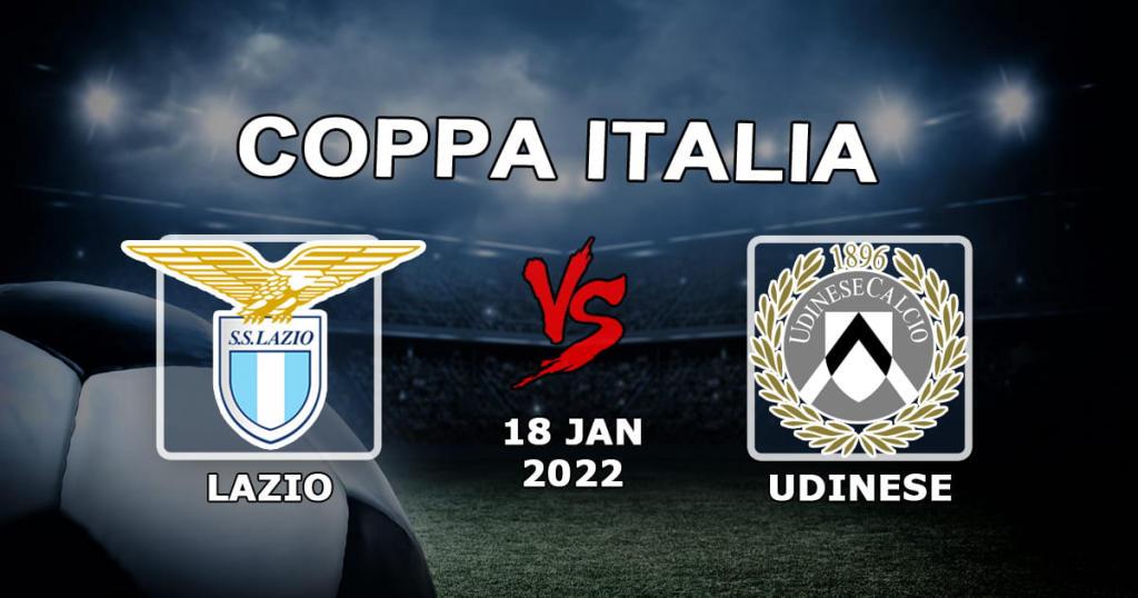 Lazio - Udinese: forudsigelse og væddemål på Coppa Italia-kampen - 18.01.2022