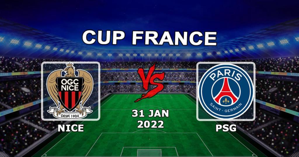 Paris Saint-Germain - Nice: forudsigelse og væddemål på den franske pokalkamp - 31/01/2022