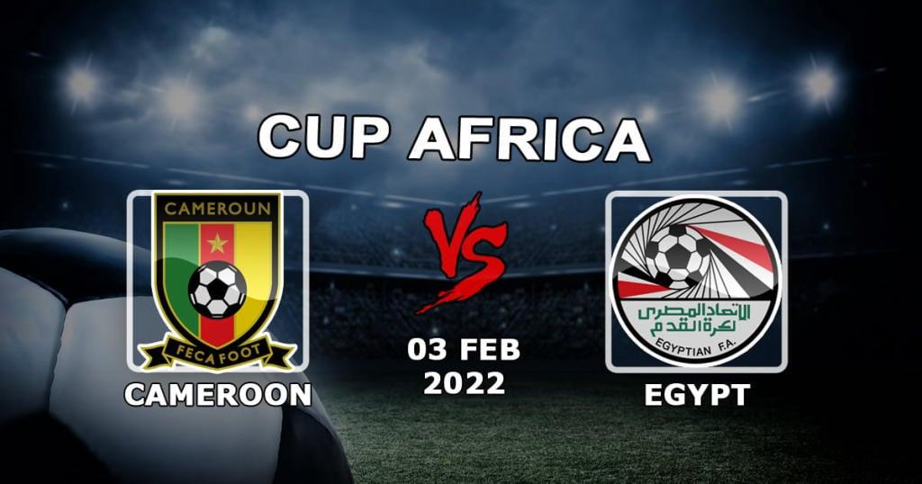 Cameroun - Egypten: forudsigelse for 1/2 African Cup of Nations - 03.02.2022