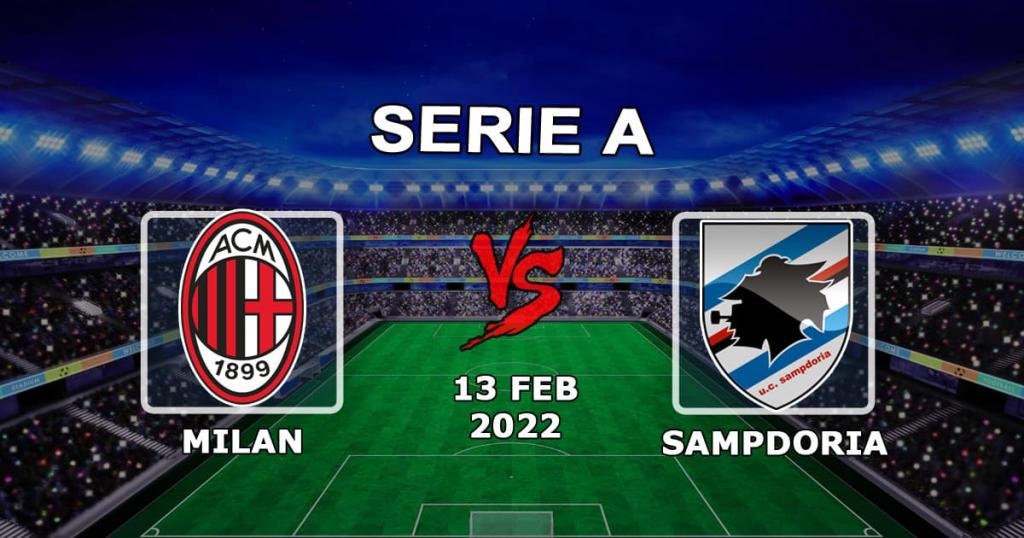 Milan vs Sampdoria: Serie A forudsigelse og væddemål - 13.02.2022