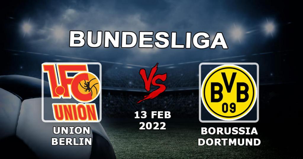 Union Berlin - Borussia Dortmund: prognose og væddemål på kampen i Bundesligaen - 13.02.2022