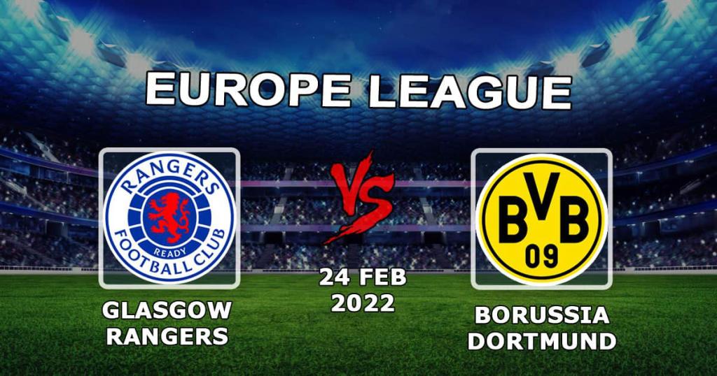 Rangers - Borussia Dortmund: prognose og spil på Europa League - 24.02.2022