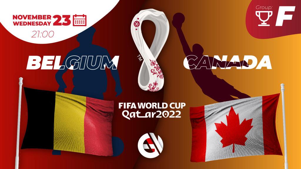 Belgien - Canada: forudsigelse og væddemål på VM 2022 i Qatar