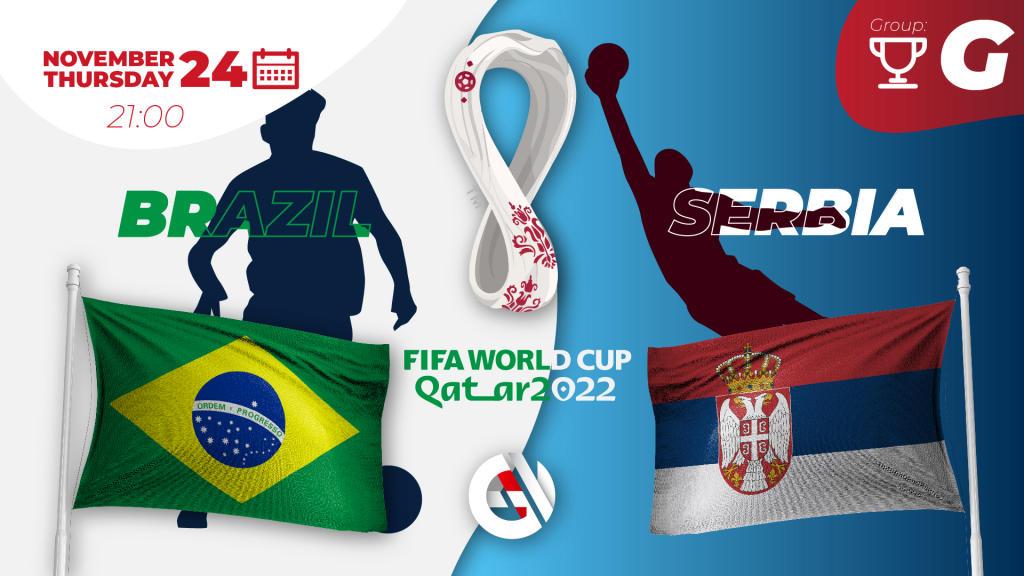 Brasilien - Serbien: forudsigelse og væddemål for VM 2022