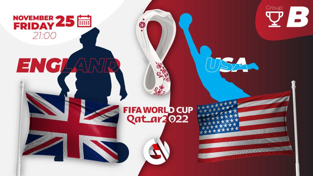 England - USA: forudsigelse og væddemål på VM 2022 i Qatar