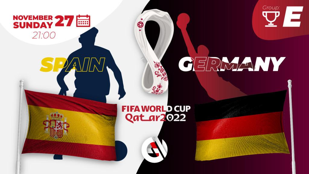 Spanien - Tyskland: forudsigelse og væddemål på kampen om VM 2022 i Qatar