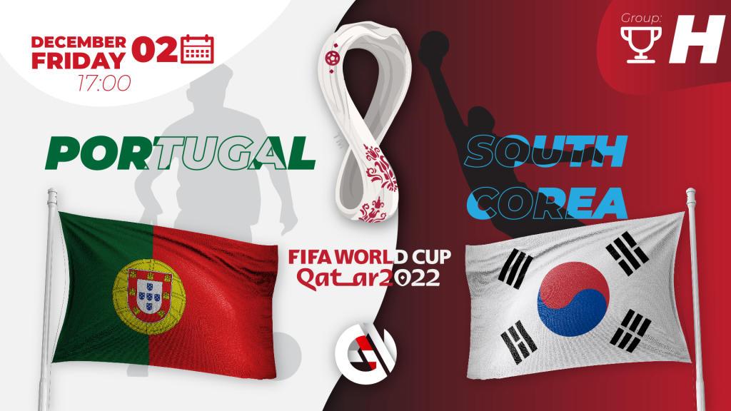 Portugal - Sydkorea: forudsigelse og væddemål på VM 2022 i Qatar