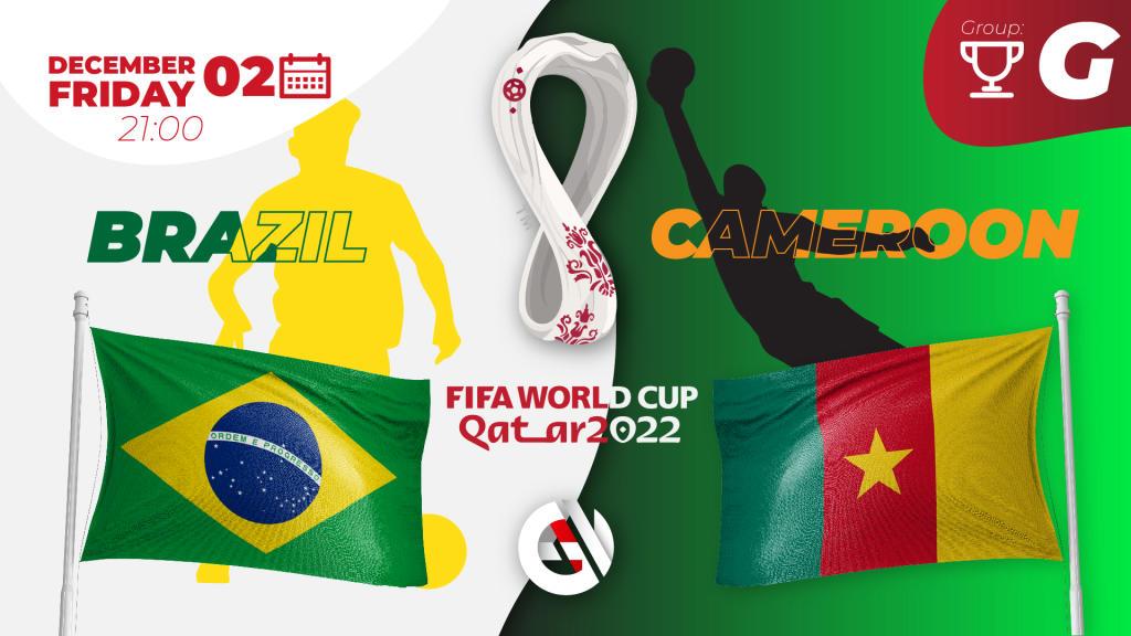 Brasilien - Cameroun: forudsigelse og væddemål på VM 2022 i Qatar